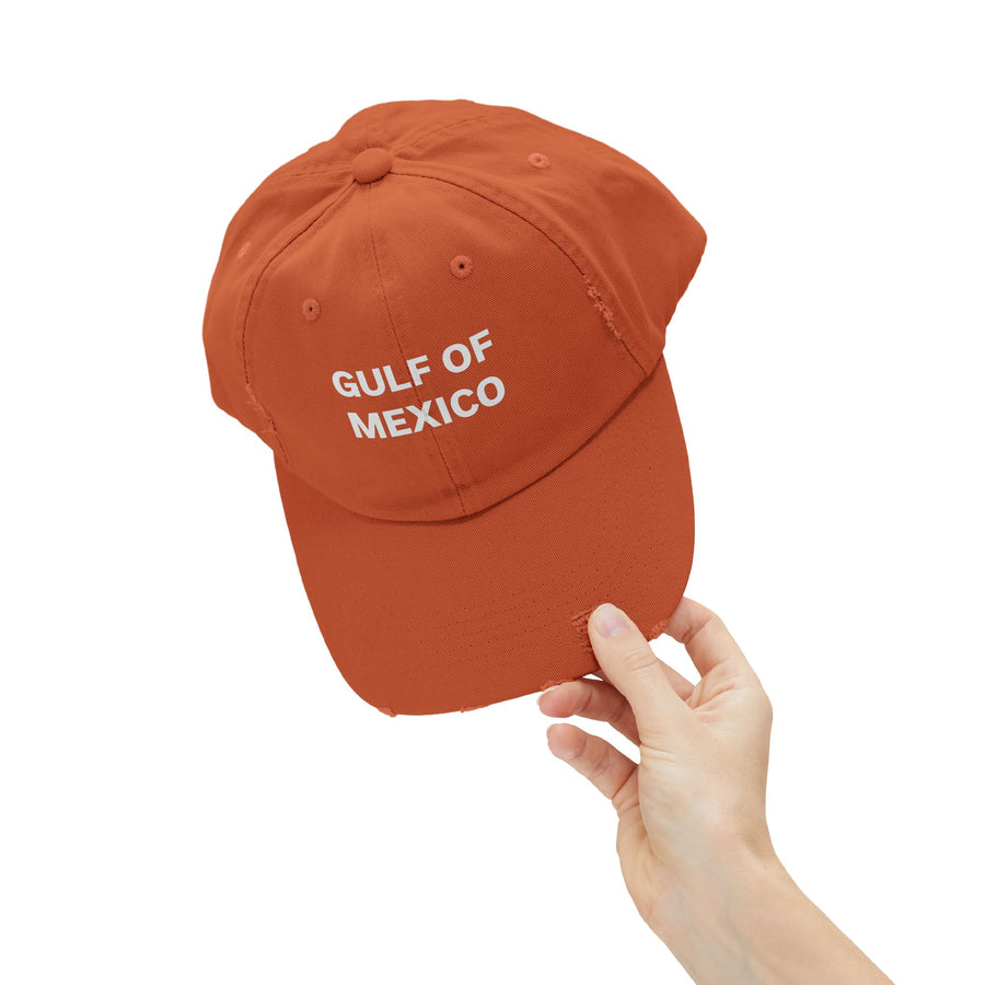 Gulf of Mexico Unisex Distressed Cap