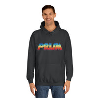 Retro Prism TV Unisex College Hoodie
