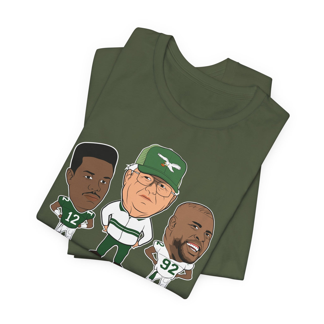 Retro Buddy Era Birds Broad Street Unisex Jersey Short Sleeve Tee