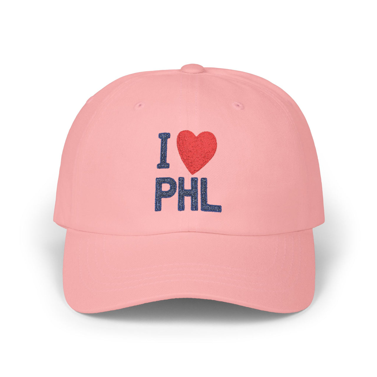 I  PHL Classic Dad Cap — Philadelphia Baseball Hat, City Pride Adjustable Dad Hat