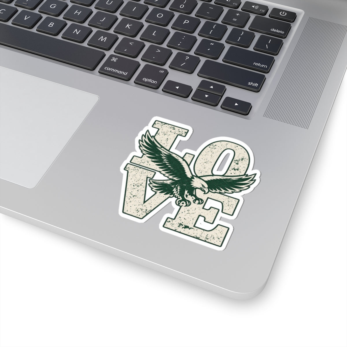 Philly LOVE Birds Sticker, Philadelphia Football Decal, Vintage Green Eagle Sticker, Game Day Gift, Philly Sports Sticker