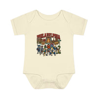 Philadelphia Icons Infant Bodysuit | Rabbit Skins 4400 Philly Baby Onesie