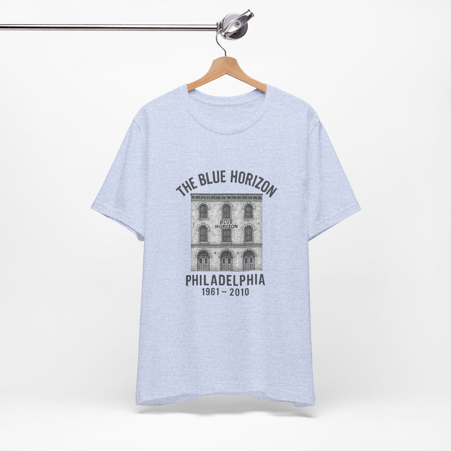Retro The Blue Horizon Unisex Jersey Short Sleeve Tee
