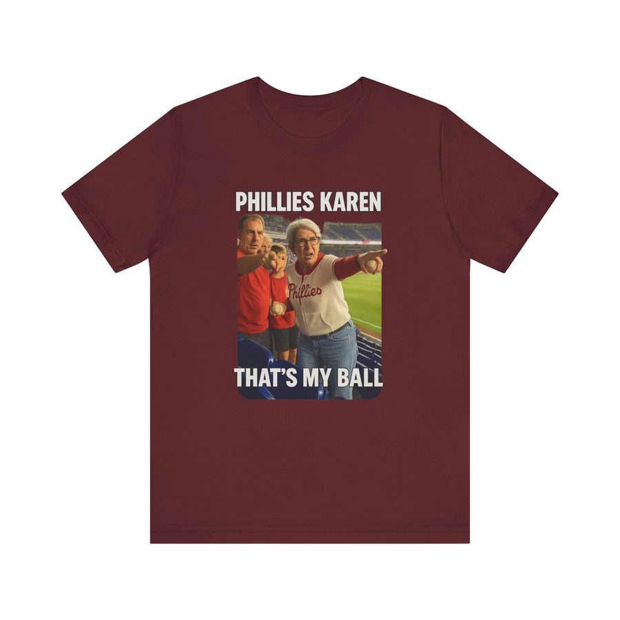 Philadelphia Karen Unisex Jersey Short Sleeve Tee