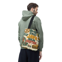 This Jawn Holds Everything Tote Bag, Funny Philadelphia Gift, Philly All Over Print Bag, Unique Pennsylvania Souvenir