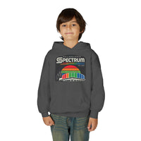 Kids Philadelphia Spectrum Hoodie | Youth Gildan 18500B Retro Philly Arena Sweatshirt