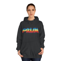 Retro Prism TV Unisex College Hoodie