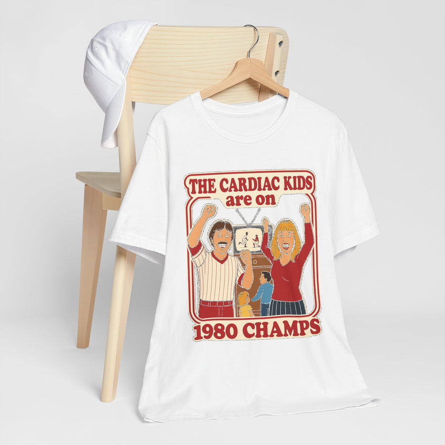 Retro 1980 Cardiac Kids Philly Baseball Unisex Jersey Short Sleeve Tee