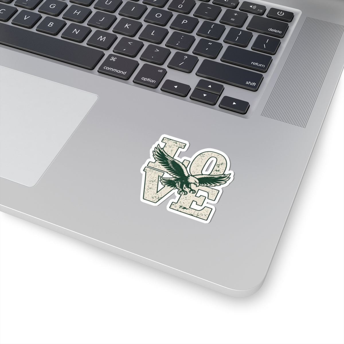 Philly LOVE Birds Sticker, Philadelphia Football Decal, Vintage Green Eagle Sticker, Game Day Gift, Philly Sports Sticker
