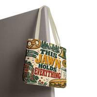 This Jawn Holds Everything Tote Bag, Funny Philadelphia Gift, Philly All Over Print Bag, Unique Pennsylvania Souvenir