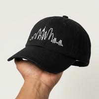Philadelphia Skyline Hat, Philly Dad Hat, Distressed Philadelphia Cap, DT600 Vintage Hat, Philly Skyline Embroidered Hat, Philadelphia Baseball Cap