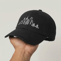 Philadelphia Skyline Hat, Philly Dad Hat, Distressed Philadelphia Cap, DT600 Vintage Hat, Philly Skyline Embroidered Hat, Philadelphia Baseball Cap