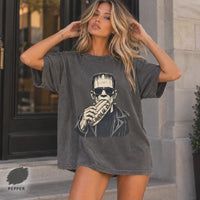 Frankenstein Cheesesteak Shirt, Comfort Colors 1717 Tee, Philly Halloween T-Shirt, Retro Monster Graphic, Philadelphia Gift