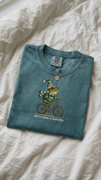 Off to Cause a Kerfuffle Shirt Philly Football Inspired Frog Tee Go Birds Funny Shirt Philadelphia Football Comfort Colors Tee